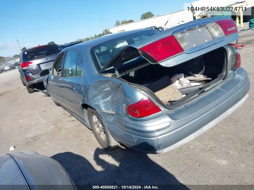 2003 Buick Lesabre Limited VIN: 1G4HR54K83U224711 Lot: 40585821