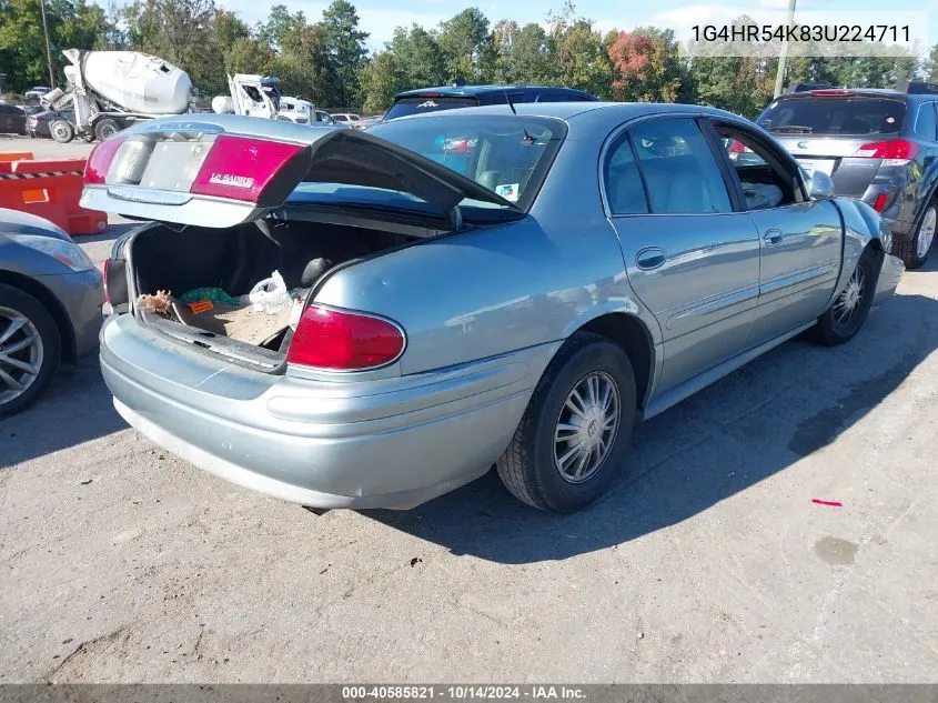 2003 Buick Lesabre Limited VIN: 1G4HR54K83U224711 Lot: 40585821