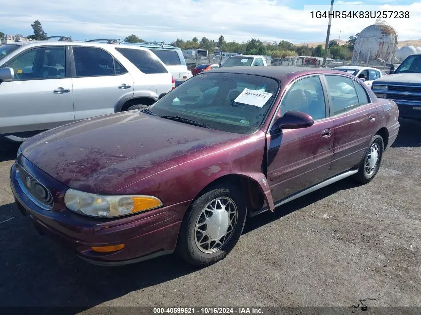 2003 Buick Lesabre Limited VIN: 1G4HR54K83U257238 Lot: 40599521