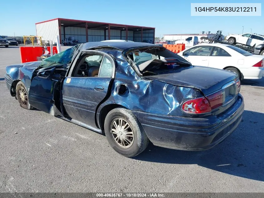 2003 Buick Lesabre Custom VIN: 1G4HP54K83U212211 Lot: 40635767