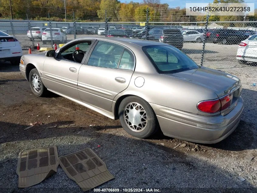 2003 Buick Lesabre Custom VIN: 1G4HP52K43U272358 Lot: 40706609