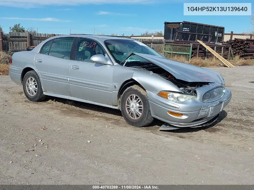 2003 Buick Lesabre Custom VIN: 1G4HP52K13U139640 Lot: 40783269