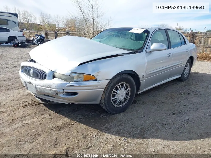 2003 Buick Lesabre Custom VIN: 1G4HP52K13U139640 Lot: 40783269