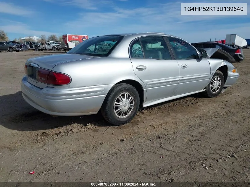 2003 Buick Lesabre Custom VIN: 1G4HP52K13U139640 Lot: 40783269