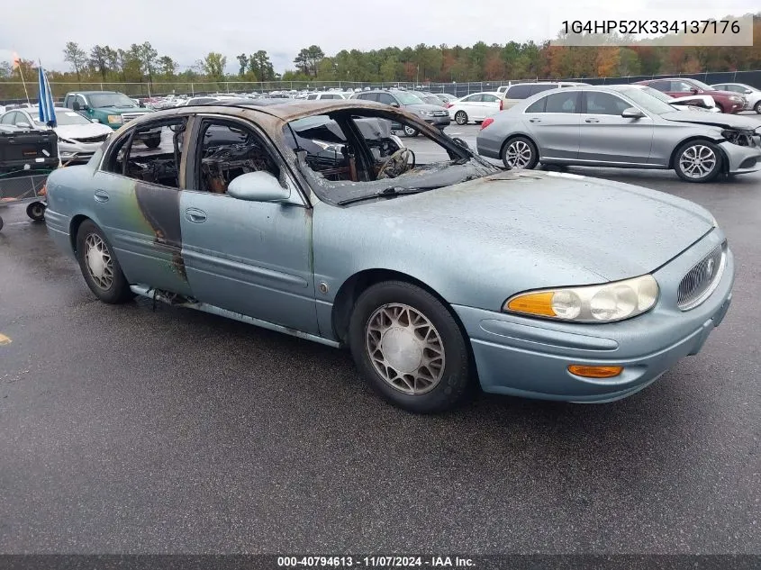 2003 Buick Lesabre Custom VIN: 1G4HP52K334137176 Lot: 40794613