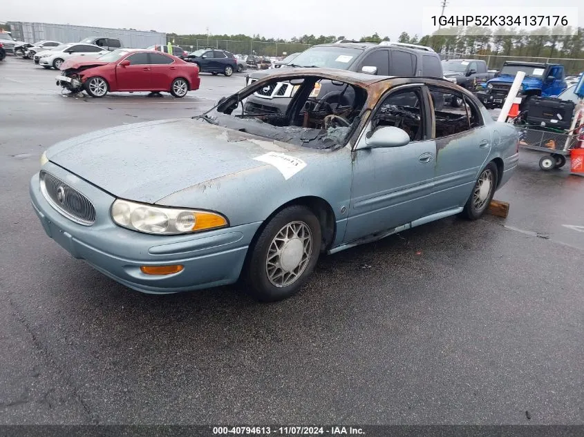 2003 Buick Lesabre Custom VIN: 1G4HP52K334137176 Lot: 40794613