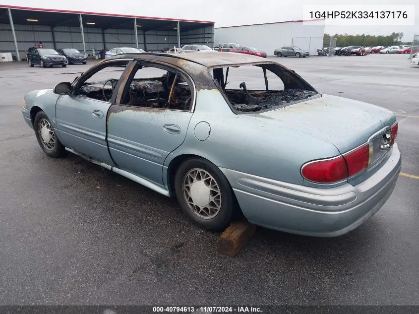 2003 Buick Lesabre Custom VIN: 1G4HP52K334137176 Lot: 40794613