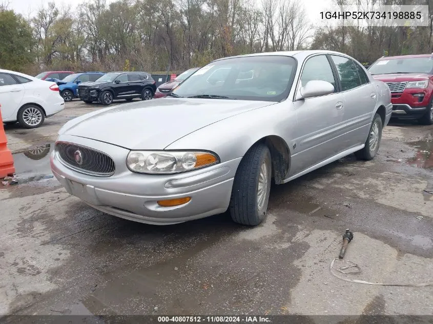 2003 Buick Lesabre Custom VIN: 1G4HP52K734198885 Lot: 40807512