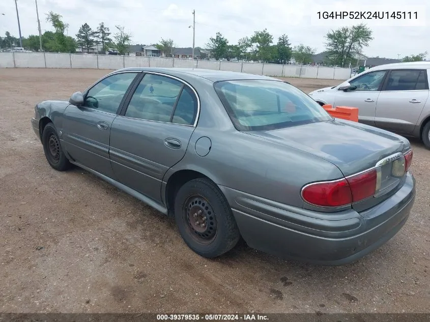 2004 Buick Lesabre Custom VIN: 1G4HP52K24U145111 Lot: 39379535