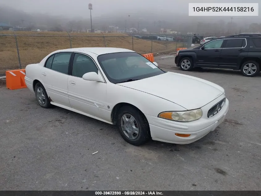 1G4HP52K444158216 2004 Buick Lesabre Custom