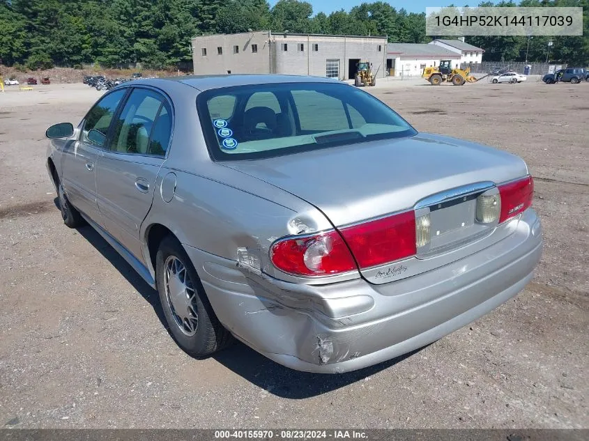 2004 Buick Lesabre Custom VIN: 1G4HP52K144117039 Lot: 40155970