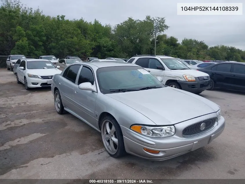 2004 Buick Lesabre Custom VIN: 1G4HP52K144108339 Lot: 40318103