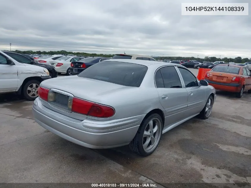 2004 Buick Lesabre Custom VIN: 1G4HP52K144108339 Lot: 40318103