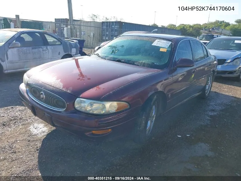 2004 Buick Lesabre Custom VIN: 1G4HP52K744170604 Lot: 40351215