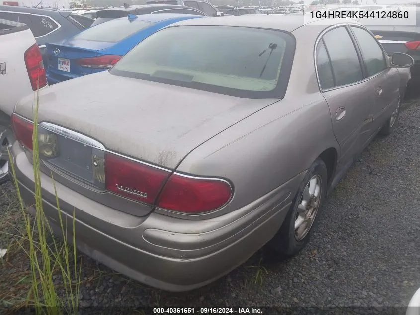 2004 Buick Lesabre VIN: 1G4HRE4K544124860 Lot: 40361651