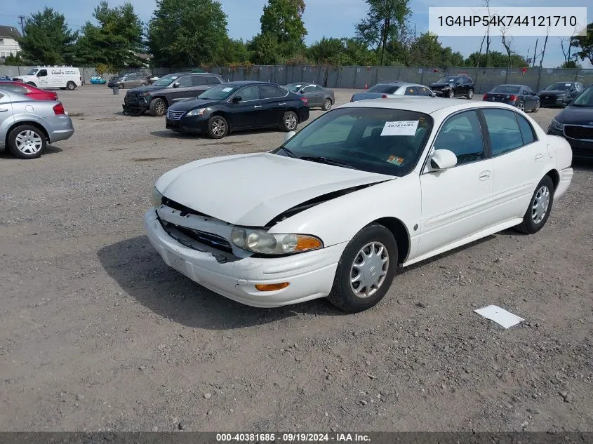 2004 Buick Lesabre Custom VIN: 1G4HP54K744121710 Lot: 40381685