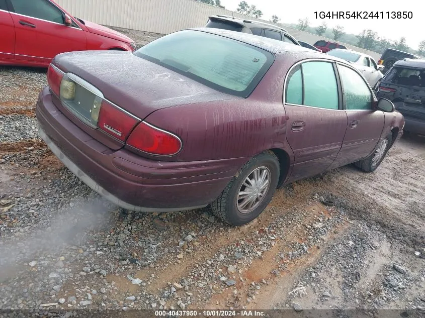 2004 Buick Lesabre Limited VIN: 1G4HR54K244113850 Lot: 40437950