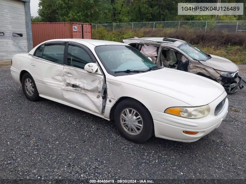 2004 Buick Lesabre Custom VIN: 1G4HP52K04U126489 Lot: 40450419