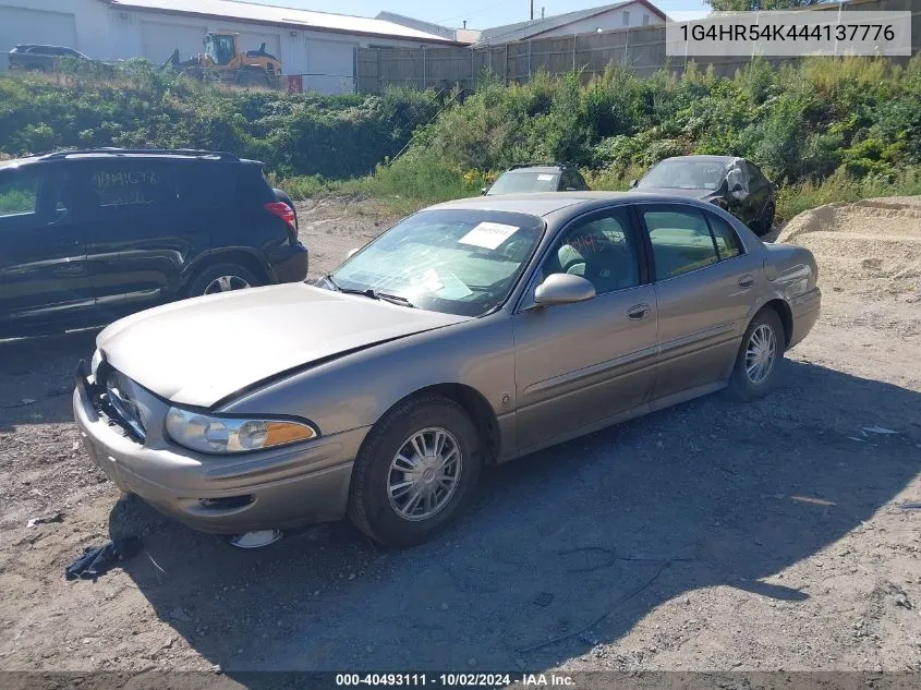 2004 Buick Lesabre Limited VIN: 1G4HR54K444137776 Lot: 40493111