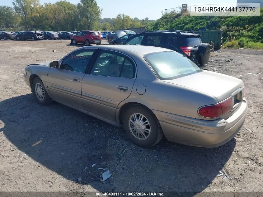 2004 Buick Lesabre Limited VIN: 1G4HR54K444137776 Lot: 40493111