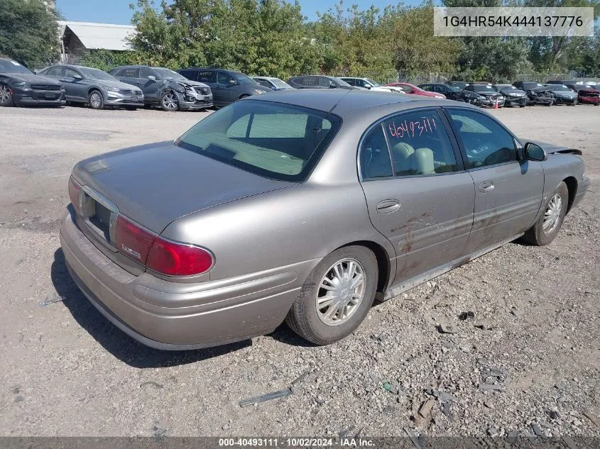 2004 Buick Lesabre Limited VIN: 1G4HR54K444137776 Lot: 40493111