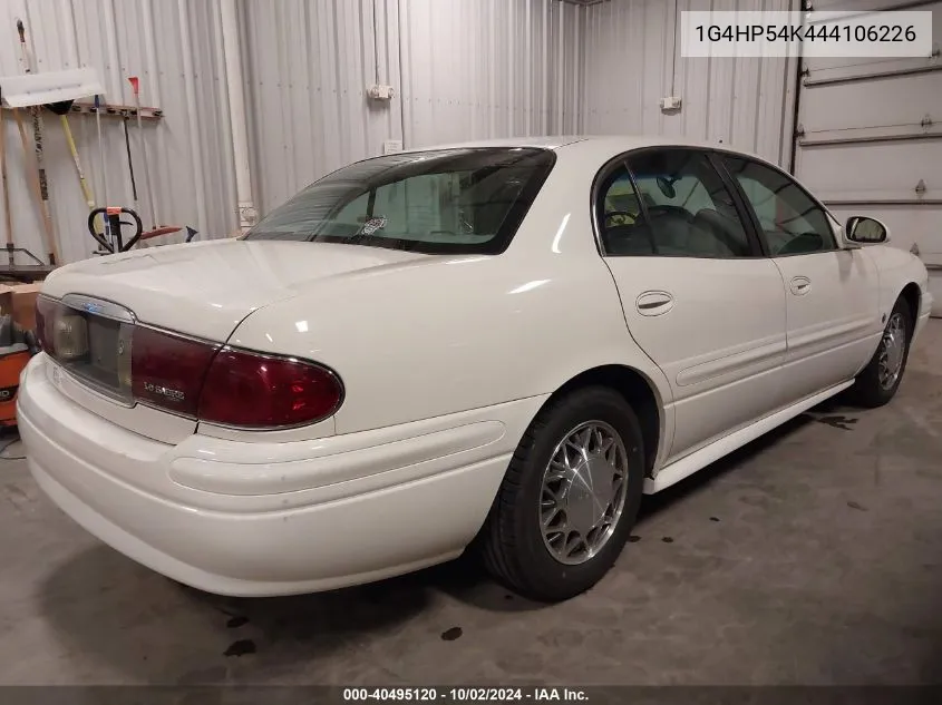 2004 Buick Lesabre Custom VIN: 1G4HP54K444106226 Lot: 40495120