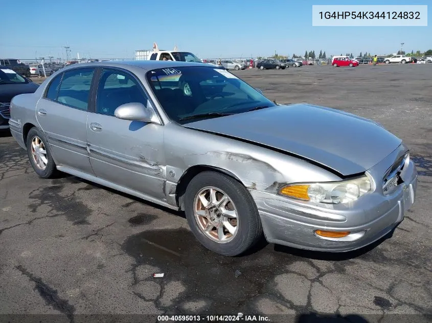 2004 Buick Lesabre Custom VIN: 1G4HP54K344124832 Lot: 40595013