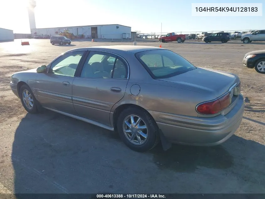 2004 Buick Lesabre Limited VIN: 1G4HR54K94U128183 Lot: 40613388