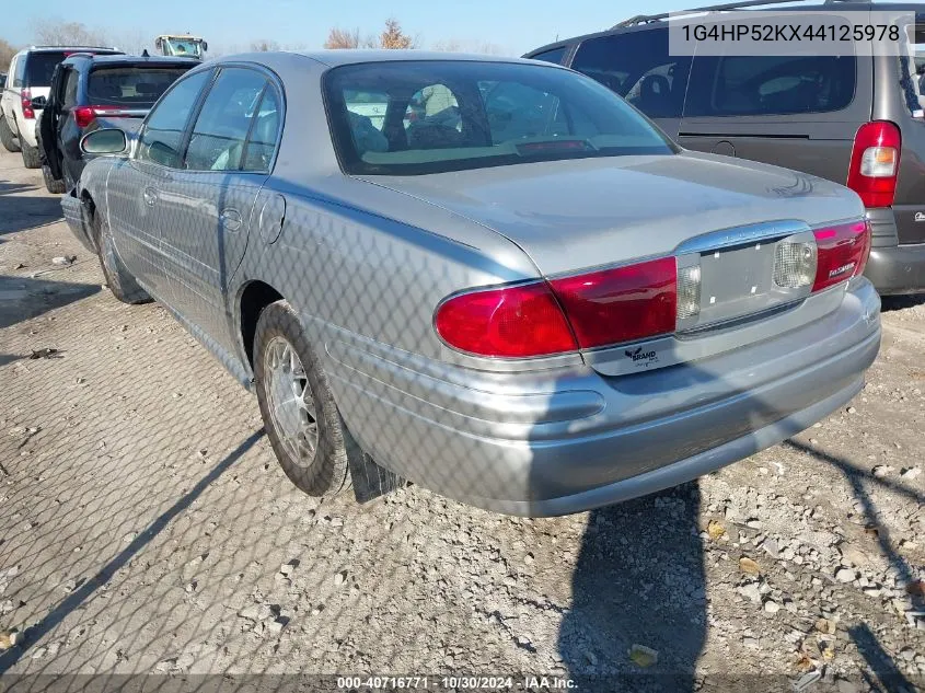 2004 Buick Lesabre Custom VIN: 1G4HP52KX44125978 Lot: 40716771