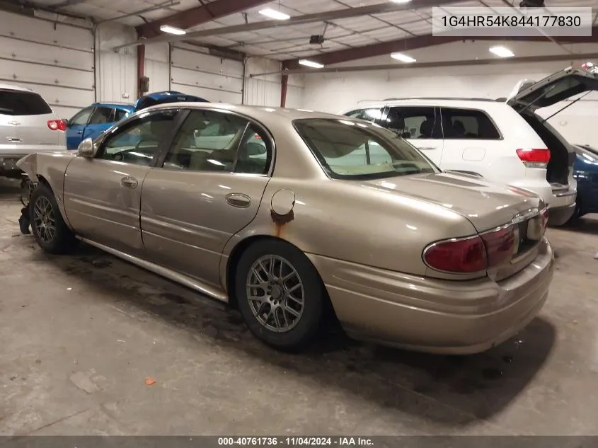 2004 Buick Lesabre Limited VIN: 1G4HR54K844177830 Lot: 40761736