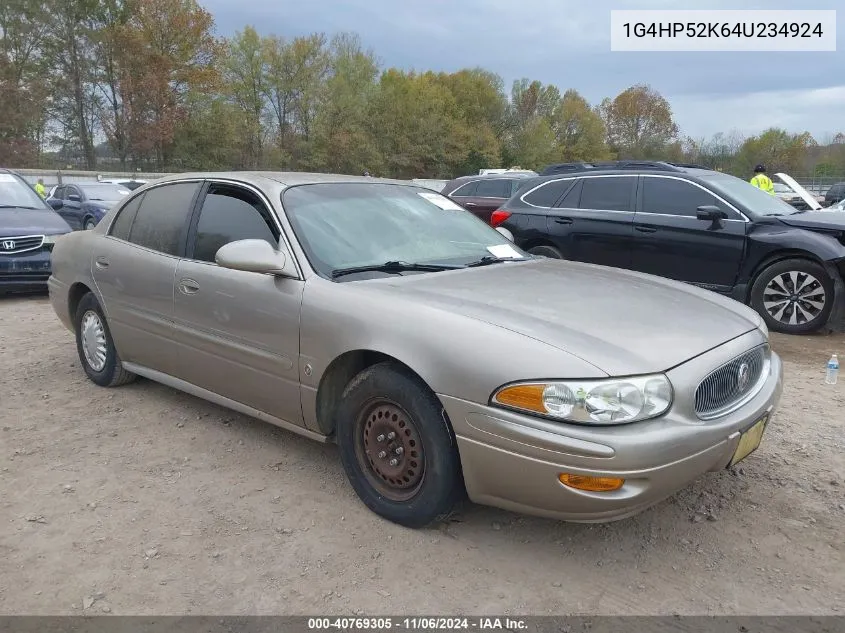 2004 Buick Lesabre Custom VIN: 1G4HP52K64U234924 Lot: 40769305