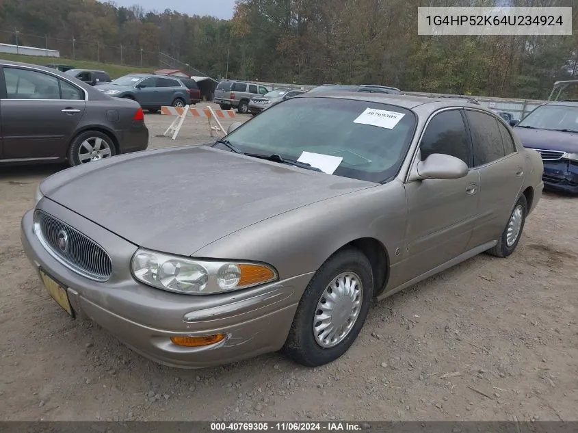 2004 Buick Lesabre Custom VIN: 1G4HP52K64U234924 Lot: 40769305