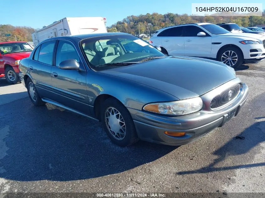 2004 Buick Lesabre Custom VIN: 1G4HP52K04U167009 Lot: 40812593