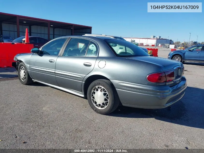 2004 Buick Lesabre Custom VIN: 1G4HP52K04U167009 Lot: 40812593