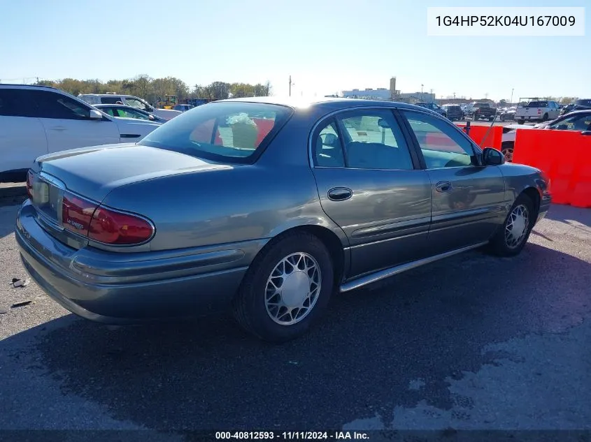 2004 Buick Lesabre Custom VIN: 1G4HP52K04U167009 Lot: 40812593