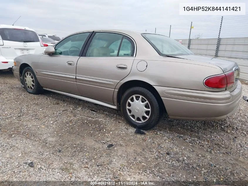 1G4HP52K844141421 2004 Buick Lesabre Custom