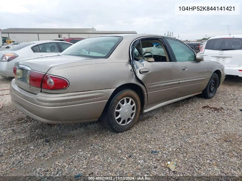 1G4HP52K844141421 2004 Buick Lesabre Custom