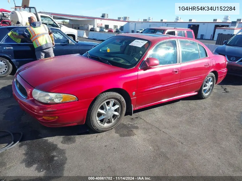 2004 Buick Lesabre Limited VIN: 1G4HR54K34U152284 Lot: 40861702