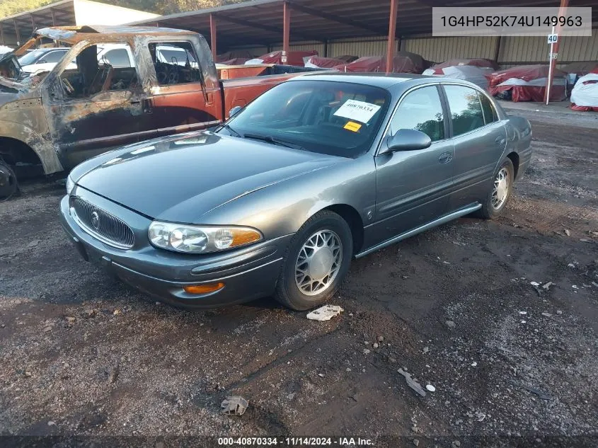 2004 Buick Lesabre Custom VIN: 1G4HP52K74U149963 Lot: 40870334