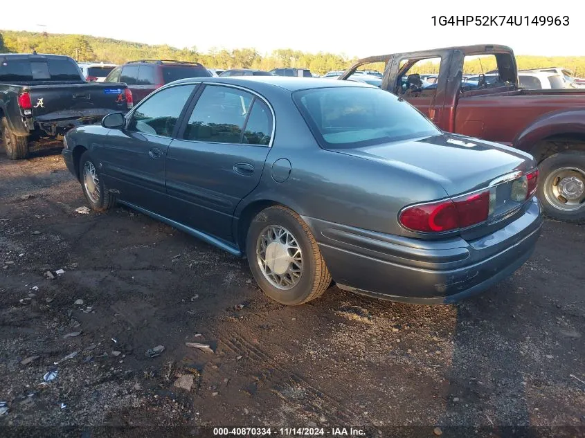 2004 Buick Lesabre Custom VIN: 1G4HP52K74U149963 Lot: 40870334