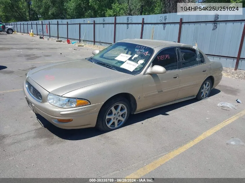 2005 Buick Lesabre Custom VIN: 1G4HP54K25U251024 Lot: 38335789