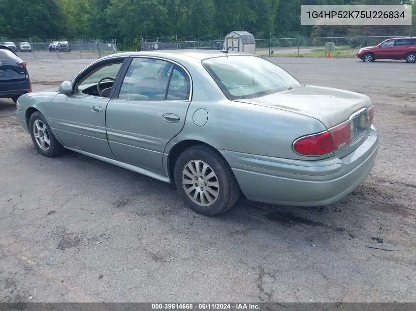 1G4HP52K75U226834 2005 Buick Lesabre Custom