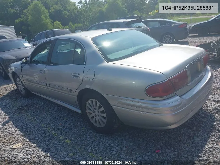 2005 Buick Lesabre Custom VIN: 1G4HP52K35U285881 Lot: 39763188