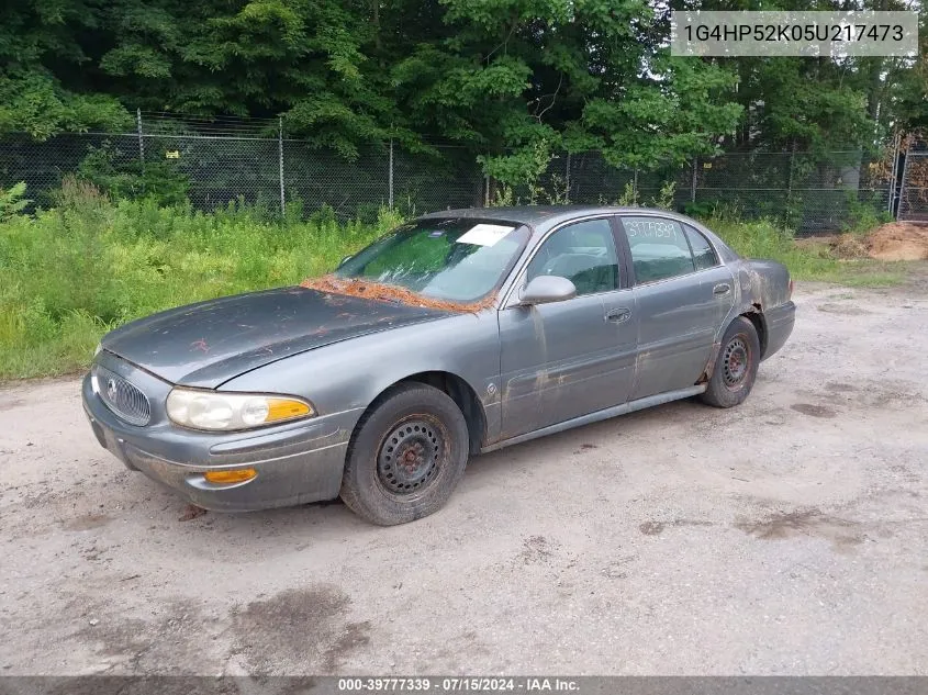 1G4HP52K05U217473 2005 Buick Lesabre Custom