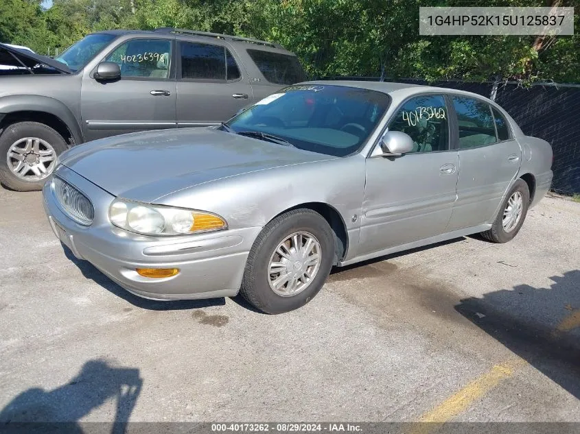 1G4HP52K15U125837 2005 Buick Lesabre Custom