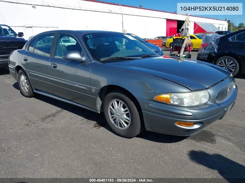 2005 Buick Lesabre Custom VIN: 1G4HP52KX5U214080 Lot: 40401153