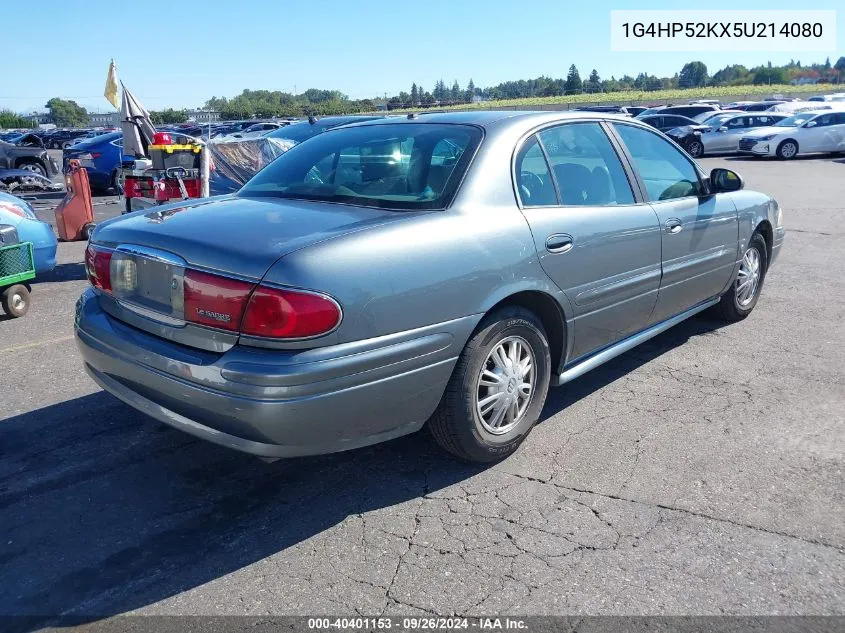 2005 Buick Lesabre Custom VIN: 1G4HP52KX5U214080 Lot: 40401153