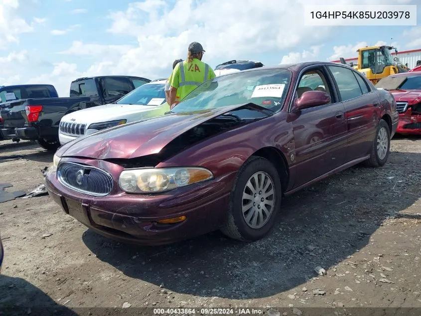 1G4HP54K85U203978 2005 Buick Lesabre Custom