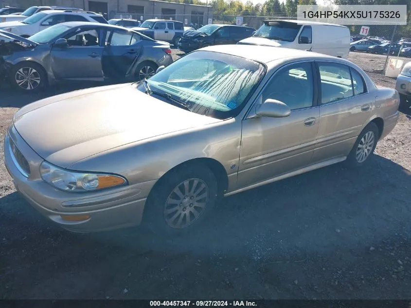 2005 Buick Lesabre Custom VIN: 1G4HP54KX5U175326 Lot: 40457347