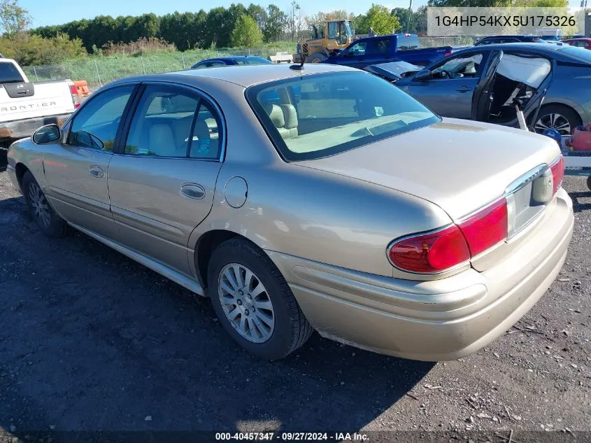 2005 Buick Lesabre Custom VIN: 1G4HP54KX5U175326 Lot: 40457347